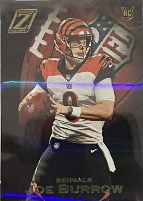 Joe Burrow 2020 Zenith 51 Base Price Guide Sports Card Investor