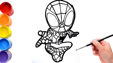 How To Draw Marvel S Spidey And His Amazing Friends Spidey Y