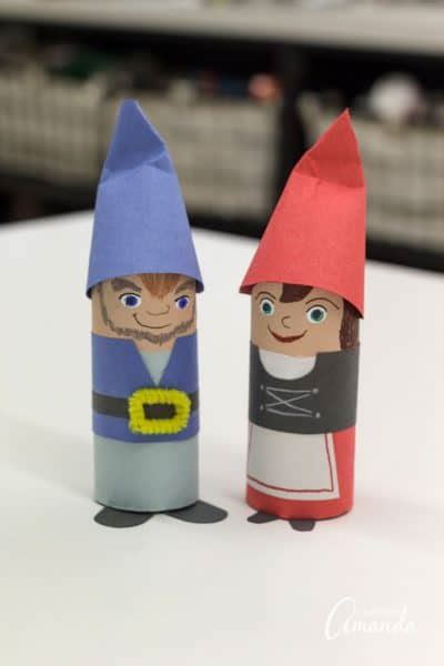 Cardboard Tube Gnomes A Fun Craft From Sherlock Gnomes