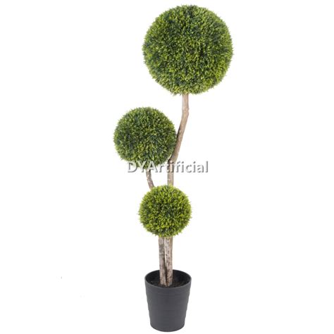 Artificial Cypress Tree Triple Ball Cm Outdoor Dyartificial