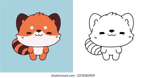 Red Panda Baby Line Art Royalty-Free Images, Stock Photos & Pictures ...