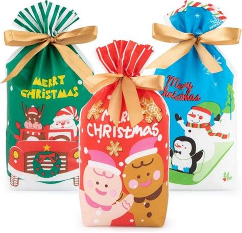 Pcs Sac Cadeau No L Sac Cordon Sachet Bonbon Emballage Cadeau Biscuit