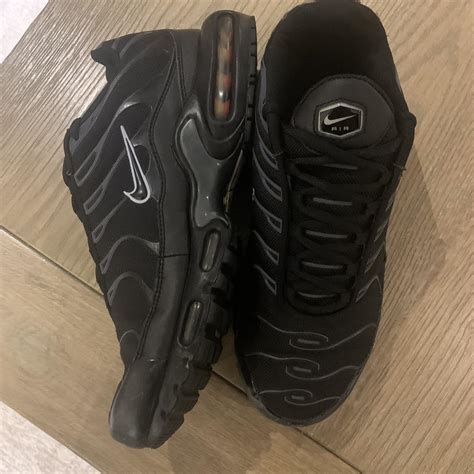 Nike Tn Black and grey Rare Nike tn Size UK 9... - Depop