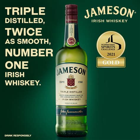 Jameson Irish Whiskey 700ml Boozyph Online Liquor Delivery