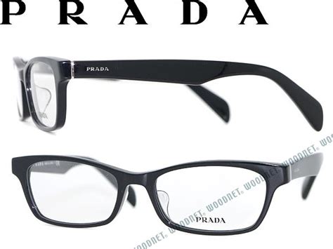 Woodnet Prada Glasses Black Square Prada Glasses Frames Glasses Pr 17qv 1ab1o1 Wn0054 Branded