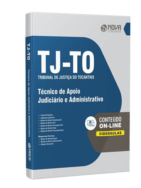 Apostila TJ TO Técnico de Apoio Judiciário e Administrativo