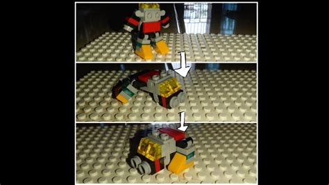 Tutorial Lego Lego Robot Transformers Lego Bagus Fanmade Kaledonia Robot Pintar By Brickmecha