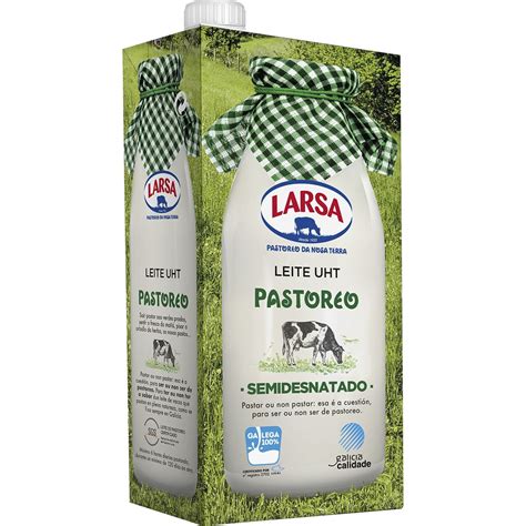 Comprar Leche Semidesnatada Uht Brik L Larsa Supermercado Hipercor