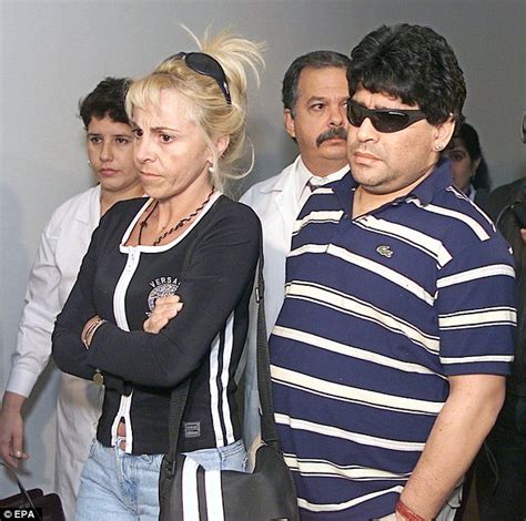 Diego Maradona Accuses Ex Wife Claudia Villafane Of Stealing 9m From