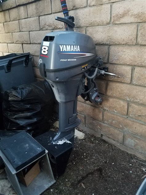 For Sale Yamaha 8hp High Thrust Bloodydecks