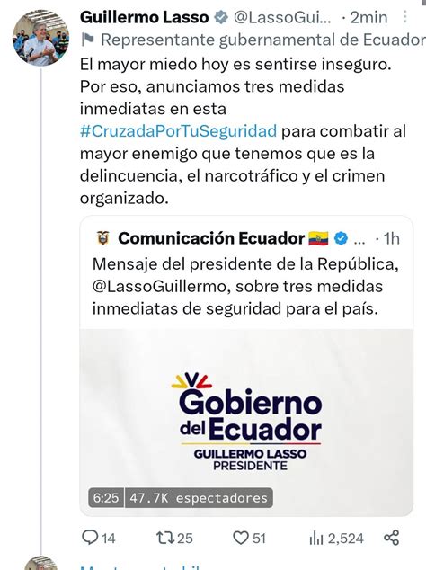 FueraLasso on Twitter RT eduandinoe Qué pasó LassoGuillermo Se