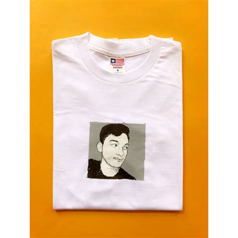 jual kaos custom sketsa wajah shopee indonesia
