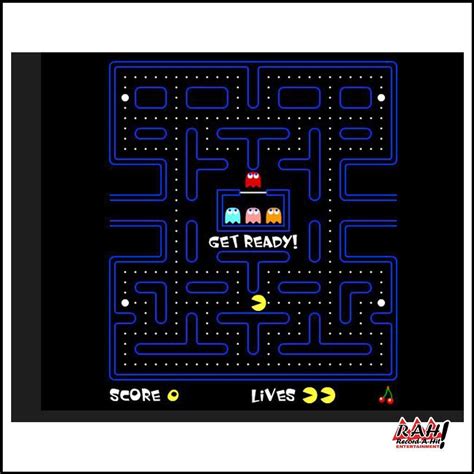 Pacman Video Arcade Game Record A Hit Entertainment