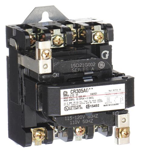 Ge Non Reversing 3 Poles Nema Magnetic Contactor 6anc8cr305a002