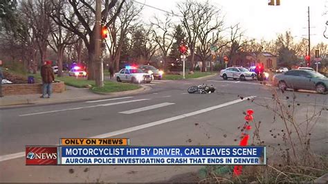 Motorcyclist Hit After Police Chase Suv Youtube