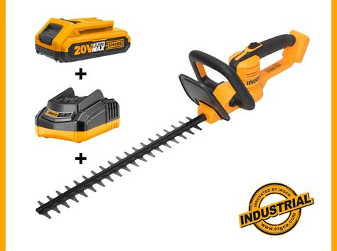 CHTLI20018 Cordless Hedge trimmer include battery and charger - Kiwi Grab