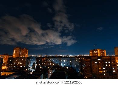 Night Sky Cityscape Stock Photo 1211202553 | Shutterstock