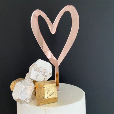 Heart Cake Topper