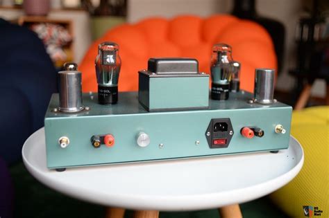 Alan Eaton Single Ended Set 45 Stereo Tube Amplifier W High End Nos Tubes And Matchi Photo