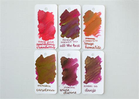 Diamine Inkvent 2021 21-25 — Mountain of Ink