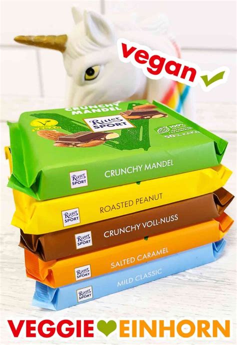 Vegane Ritter Sport Crunchy Mandel