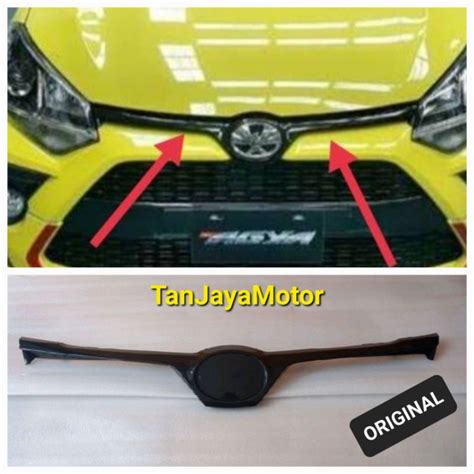 Jual List Grill Ornamen Hoodmolding Bumper Kap Mesin Agya Trd