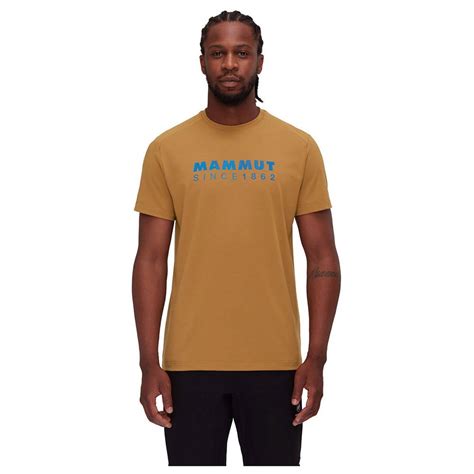 Mammut Camiseta Manga Corta Trovat Logo Amarillo Trekkinn