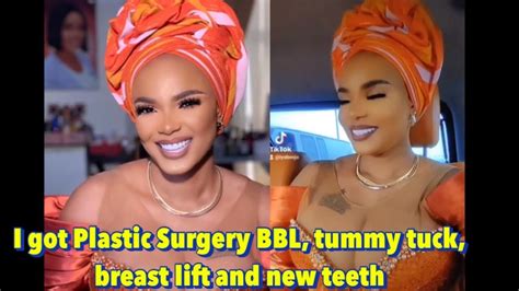 I Got Plastic Surgery Iyabo Ojo A Nigerian Actress Bbl Tummy Tuck