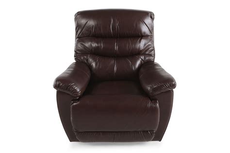 La Z Boy Joshua Chocolate Rocker Recliner Mathis Brothers Furniture