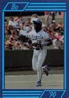 Bo Jackson Baseball Card Kansas City Royals Two Sport Superstar