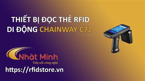 Thi T B C Th Rfid Di Ng Uhf Chainway C Rfidstore Vn Youtube