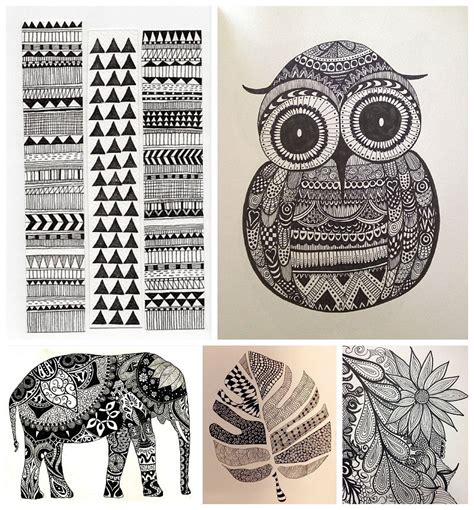 zentangle patterns - Tico ♥ Tina