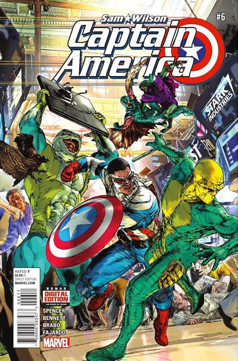 Preview Captain America Sam Wilson 6 All Comic