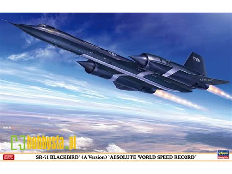 Sr-71 Blackbird (A Version) 'absolute World Speed Record'