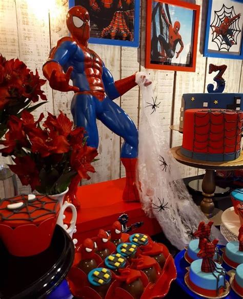 Festa do Homem Aranha 61 Fotos e Dicas de Decoração Criativa