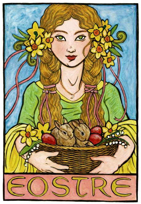 Eostre Germanic Goddess Of Spring And The Dawn