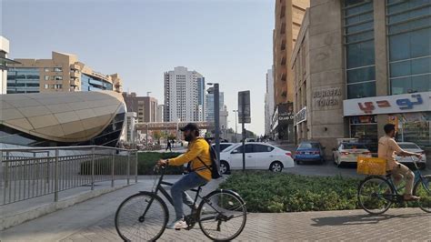 Dubai Bus Ride Union Metro Bus Station To Satwa Bus Station Via Naif