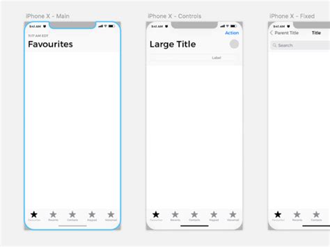 Iphone X Wireframe Kit Sketch Freebie Download Free Resource For