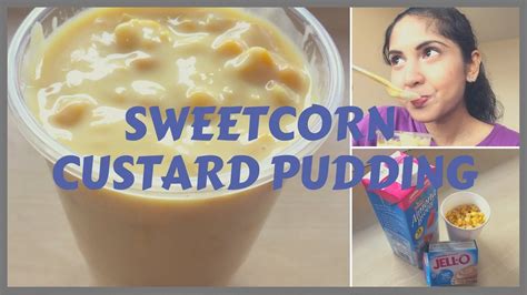 💕easy Malaysian Sweetcorn Custard Pudding Vegan Desserts Youtube