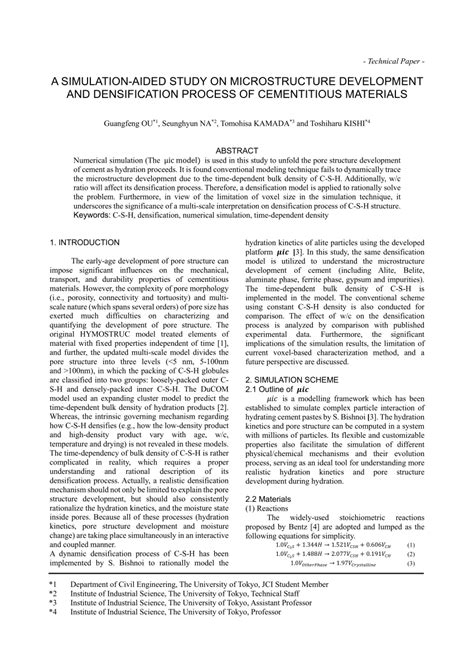 Pdf A Simulation Aided Study On Microstructure Development And