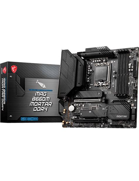 Carte M Re Msi Mag B M Mortar Ddr Sata M Atx Socket Lga