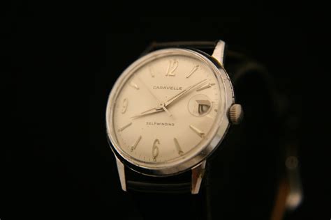 Handsome Men S Vintage Swiss Caravelle By Bulova Jewel