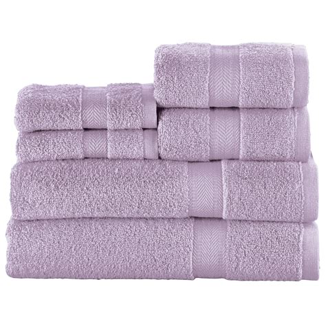 Collections Etc Zero Twist Bath Towel Set Set Of 6 11 500 X 9 000 X