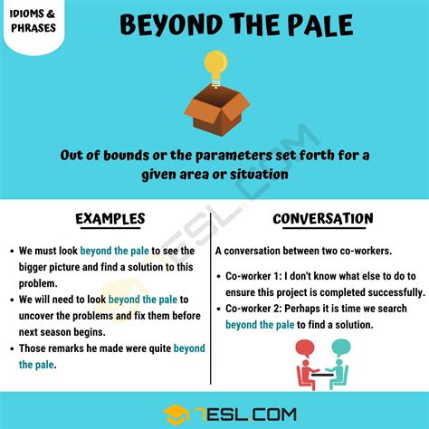 "Beyond the Pale" Meaning, Origin and Examples • 7ESL