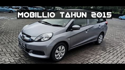 Honda Mobilio Ex Bluebird Tahun 2015 Youtube