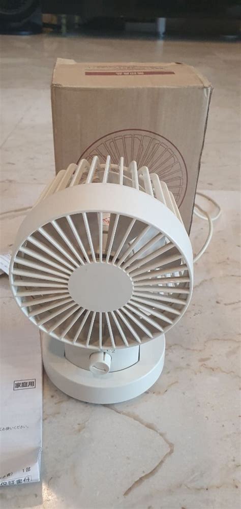 Muji Low Noise Usb Desk Fan Furniture And Home Living Lighting And Fans