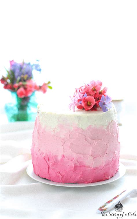 Ombre Torta S Mascarpone Krémom A Jahodami The Story Of A Cake