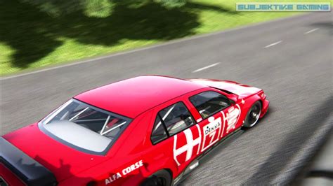 Assetto Corsa Alfa Romeo 155 V6 TI At St Ursanne Hillclimb YouTube