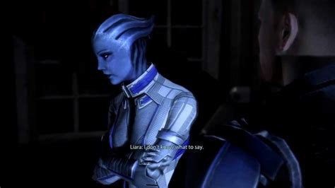 Mass Effect 3 Final Conversation With Liara Romance Youtube