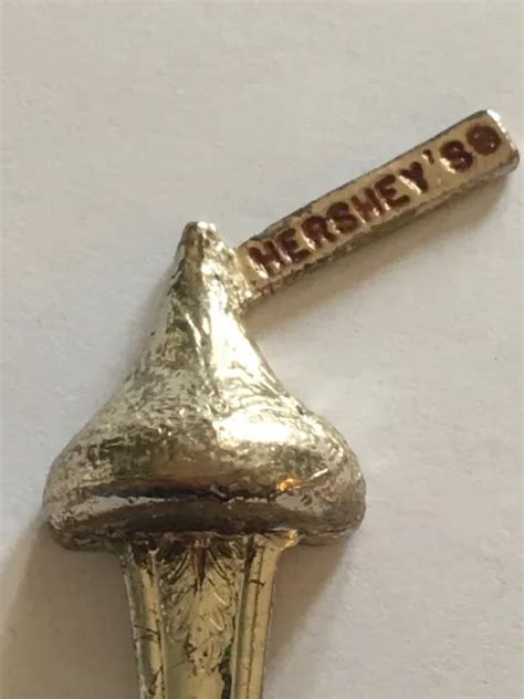 Vintage Souvenir Spoon Us Collectible Hersheys Kiss Hershey